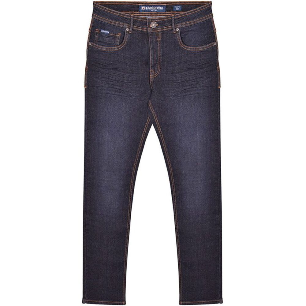 Lambretta Mens Stafford Slim Jeans / Dark Navy